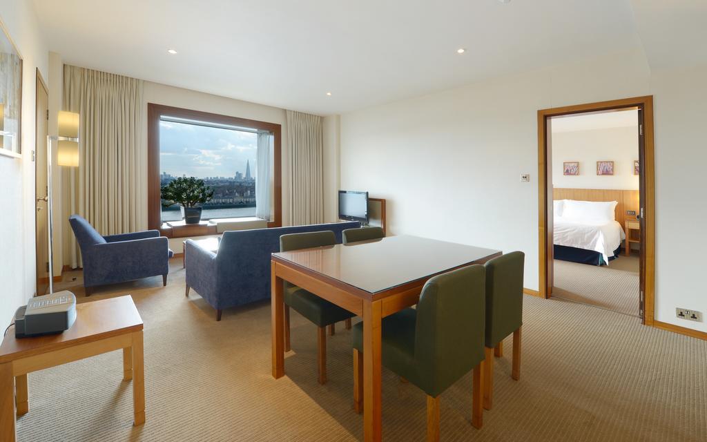 カナリー リバーサイド プラザ ホテル ロンドン エクステリア 写真 A suite at the InterContinental London - The O2