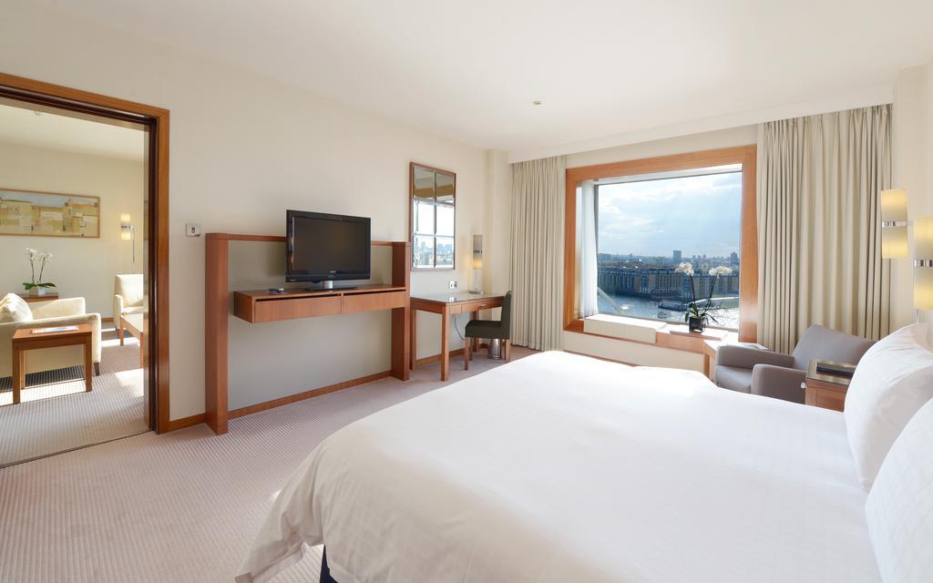 カナリー リバーサイド プラザ ホテル ロンドン エクステリア 写真 A room at the InterContinental London - The O2